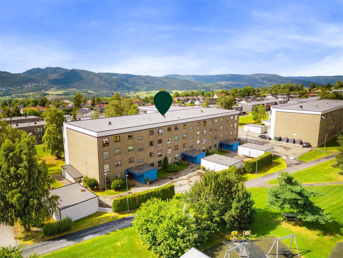 Romslig 4-roms leilighet beliggende i øverste etasje (4. etasje)
Foto: Ole Thorgeir Solheim Thoresen