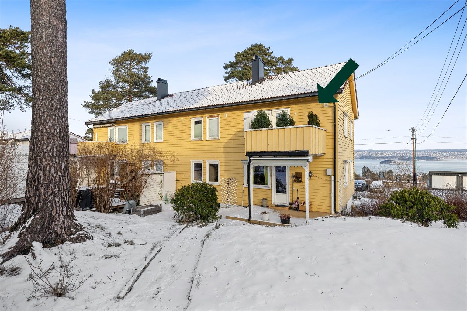 Flott og moderne 3-roms leilighet beliggende i 2.etasje sentralt på Tangen med fantastisk fjordutsikt. Foto: Per O. Skjellnan v/Efkt. 