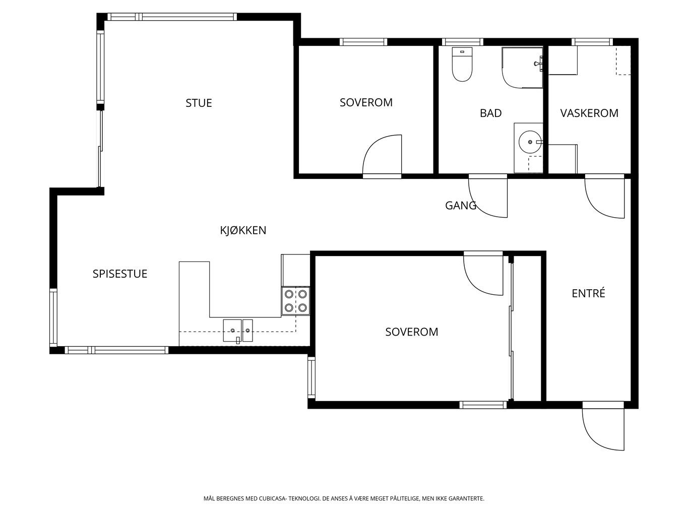 Veiledende planskisse.