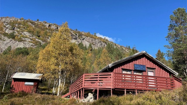 Solrik og flott utsikt.