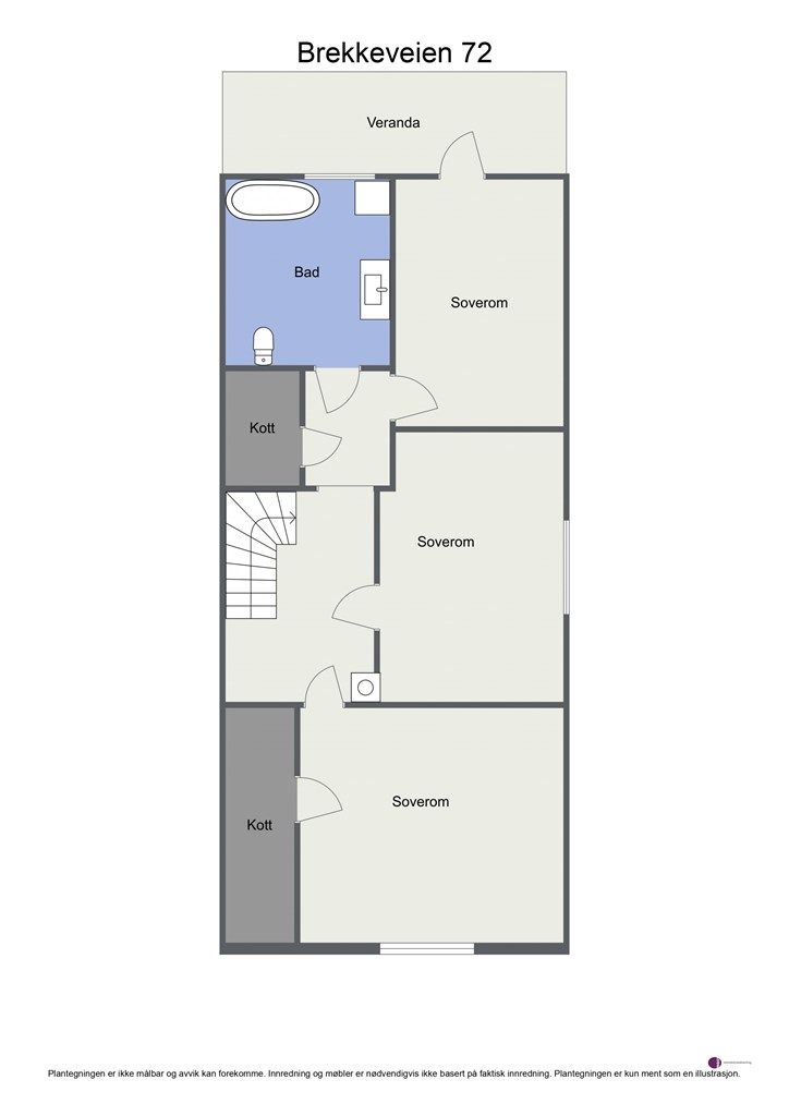 Plantegning 2. etasje