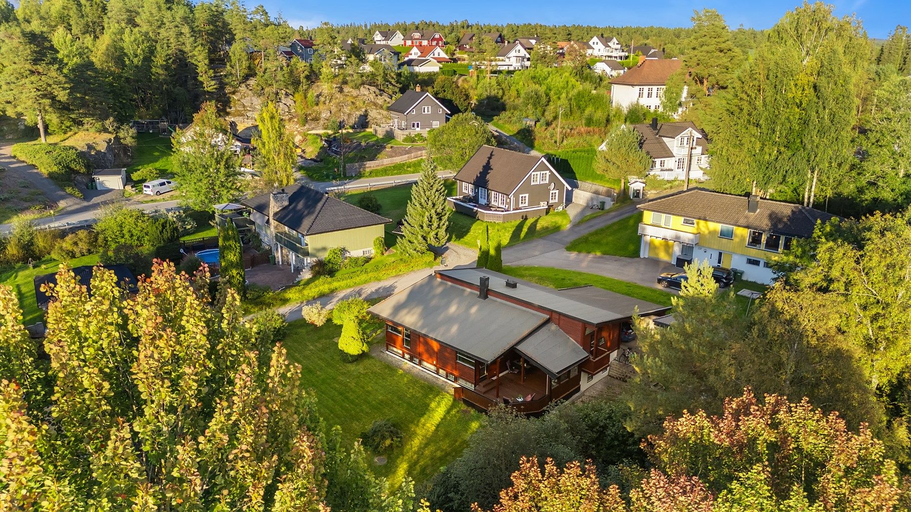 Bildene er fra sensommeren 2024. Boligen er ikke markedsført tidligere(Nyhet).