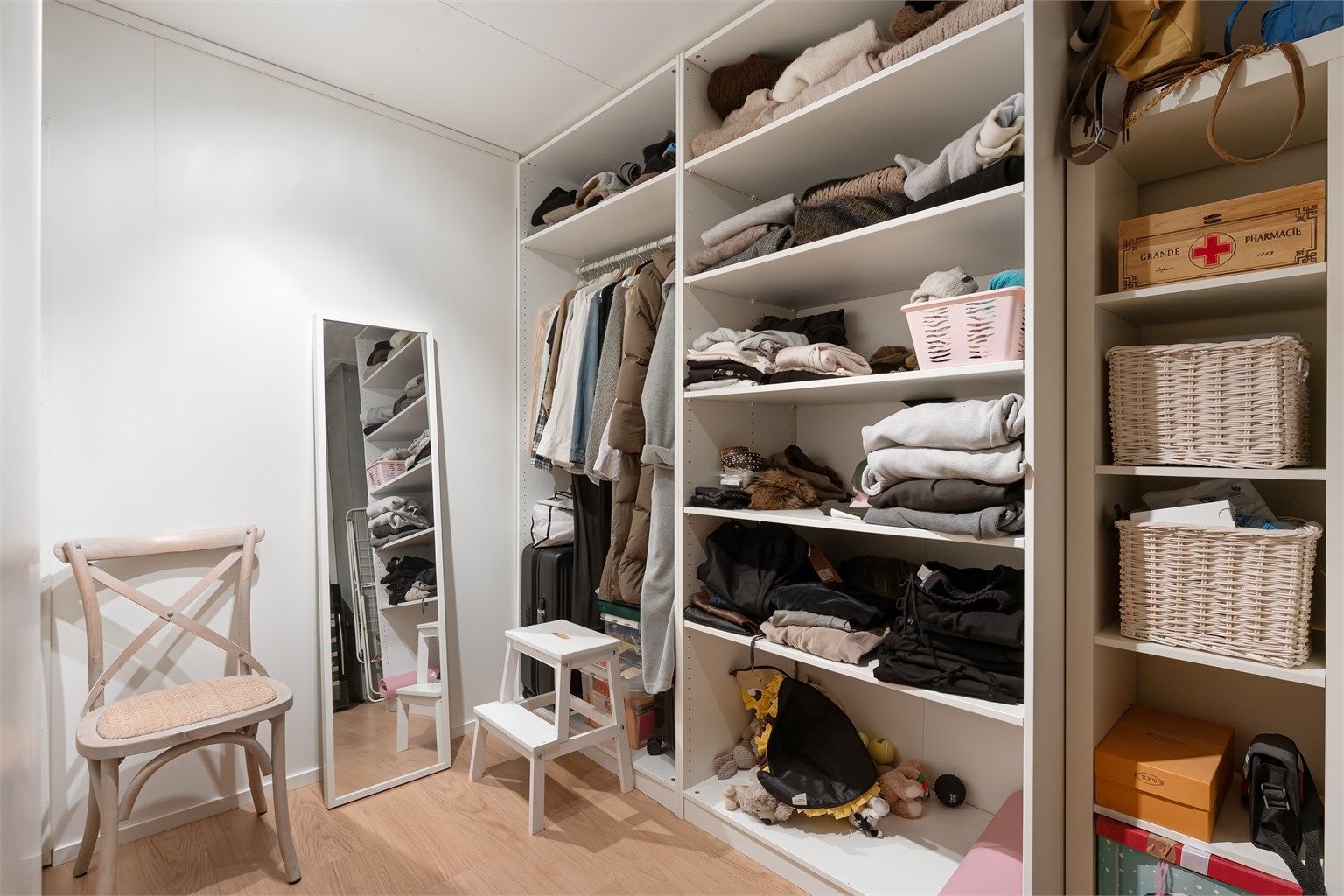 God lagringsplass i boden