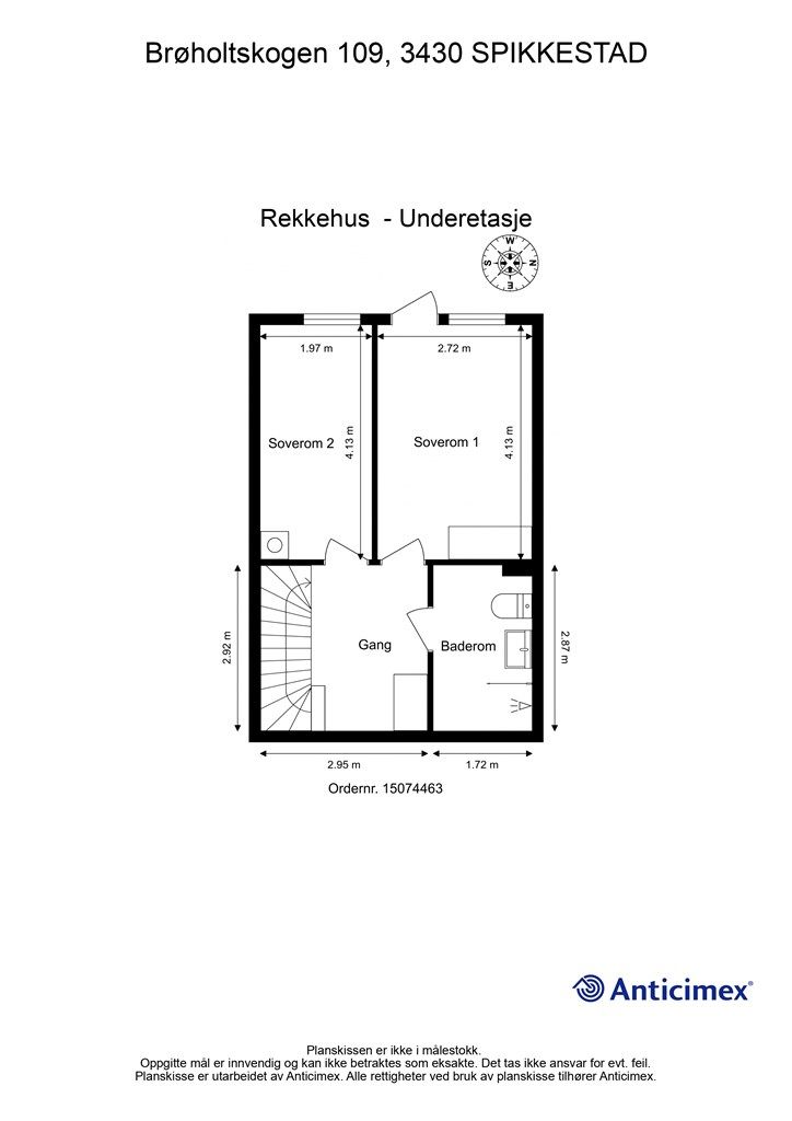 Plantegning - Underetasje