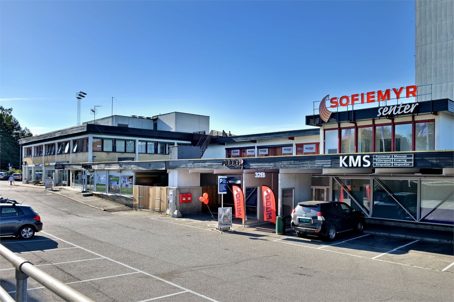 Få minutters gangavstand til Sofiemyr senter med blant annet Rema 1000