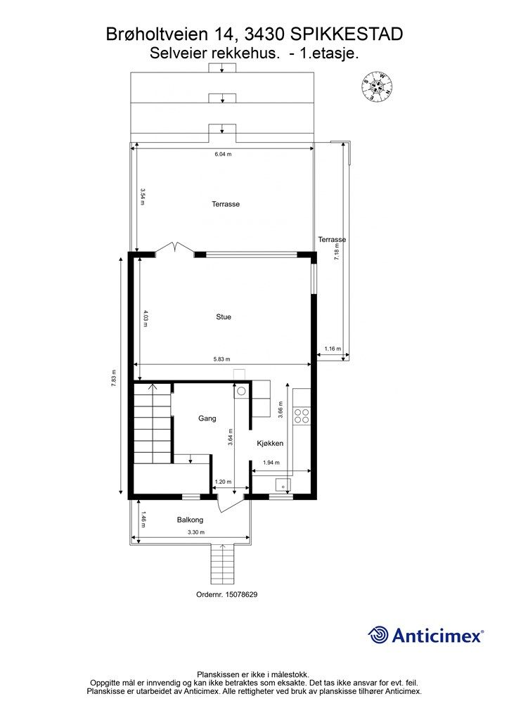 Plantegning 1.etasje
