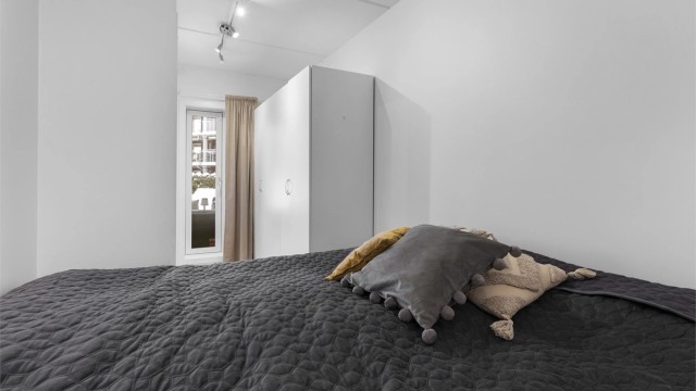 Her er det god plass til å skape en privat og avslappende sone.