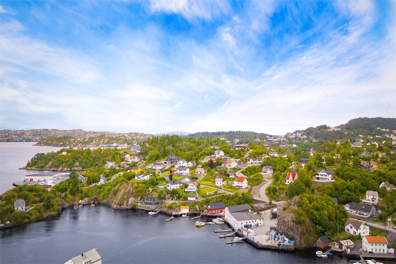 Et behagelig liv langs sørkysten av Askøy.