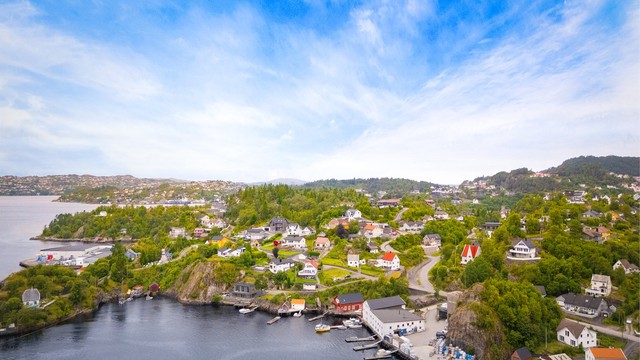 Et behagelig liv langs sørkysten av Askøy.