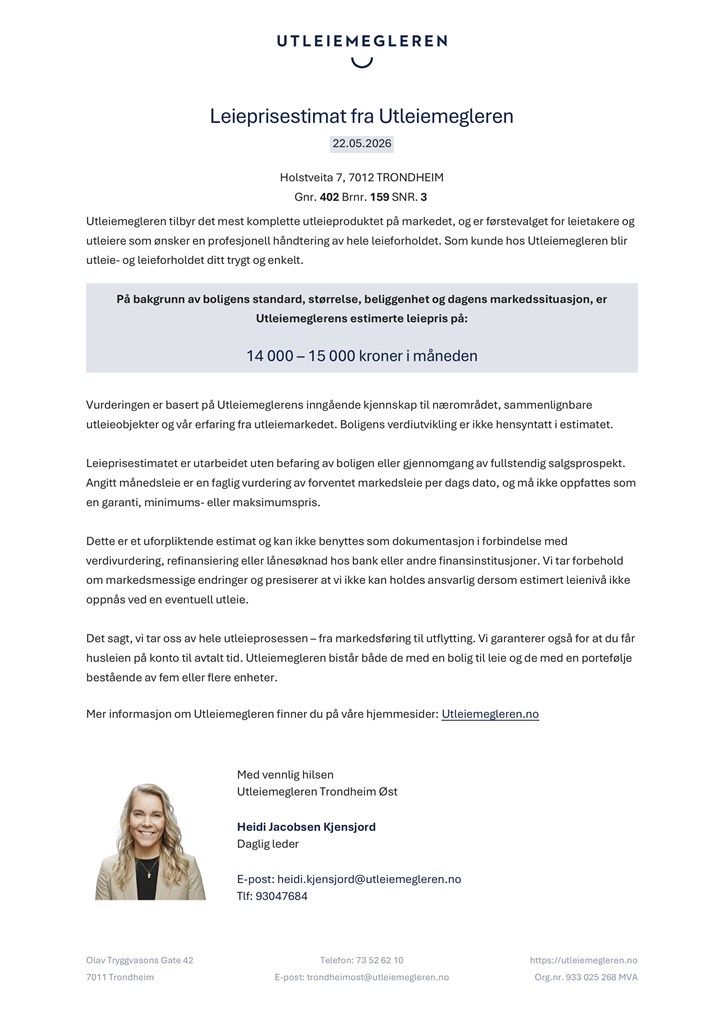 Leieprisestimat