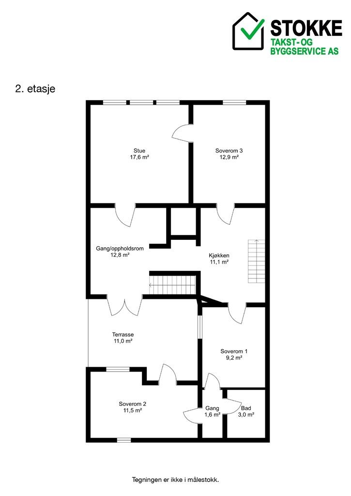 Plantegning 2. etasje