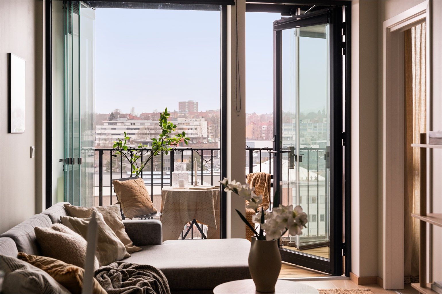 Praktisk 2-roms i lekkert nybygg fra 2023