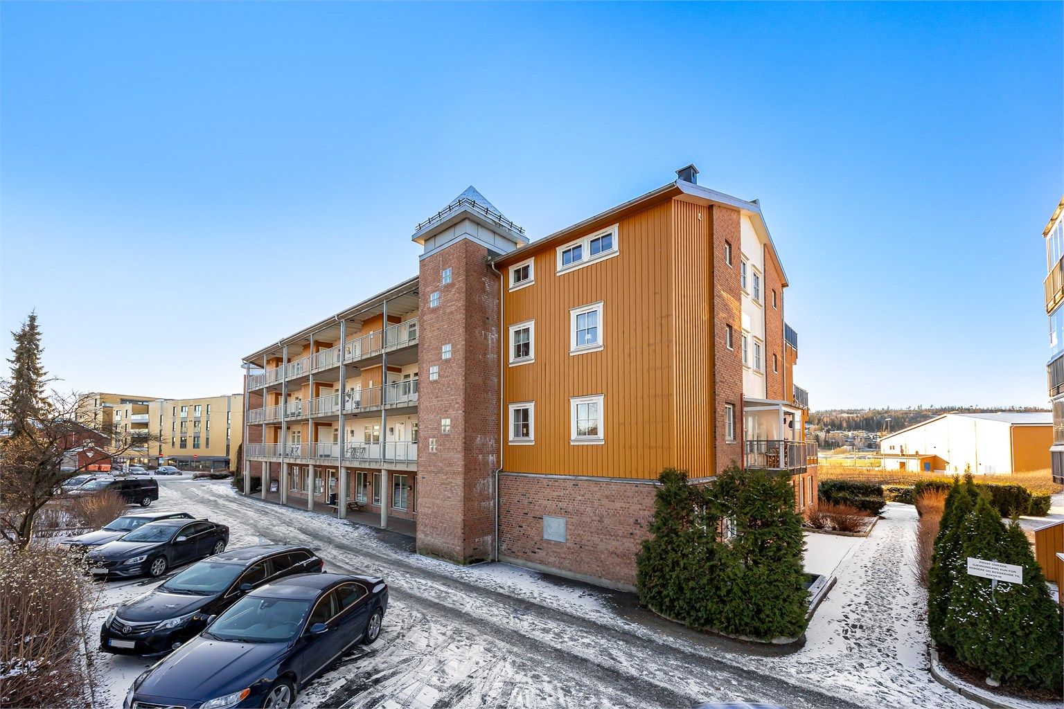 Sameiet består av 36 boligseksjoner.