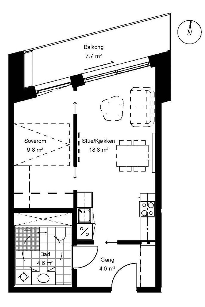 Plantegning fra utbygger