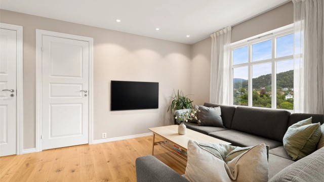 - Boligen er utstyrt med balansert ventilasjon for et sunt inneklima -