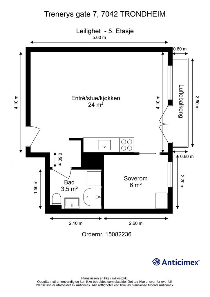 Planskisse. 
