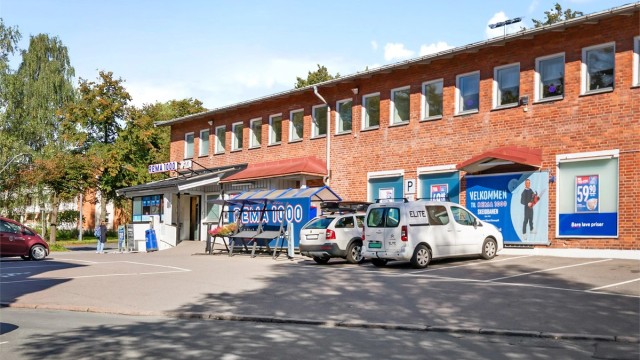 Dagligvarebutikk innen for gangavstand