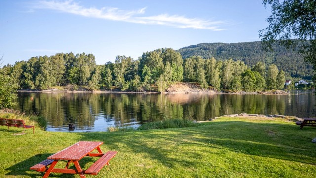 Kort avstand til bade- og fiskemuligheter