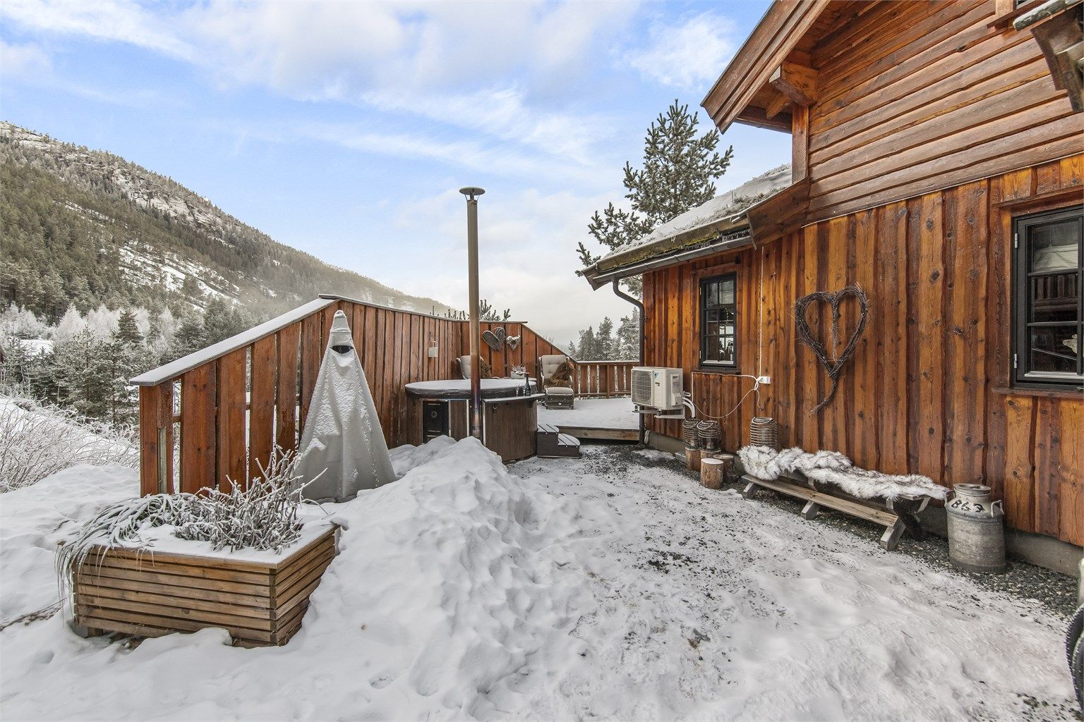 Nydelige og usjenerte uteområder - sommer som vinter!