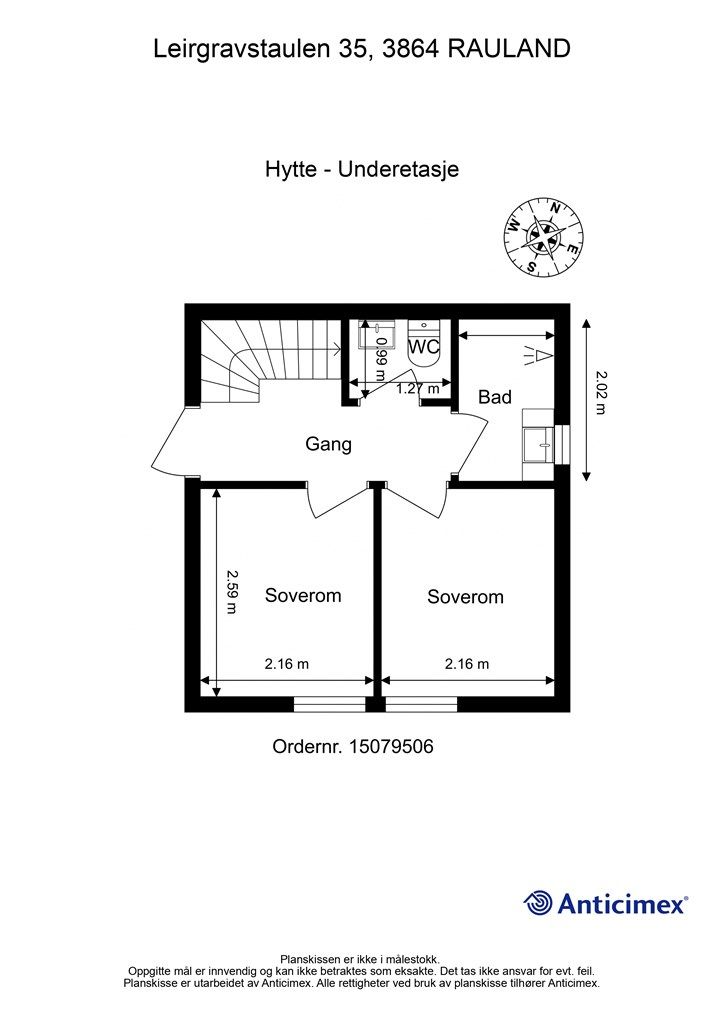 Plantegning-Underetasje