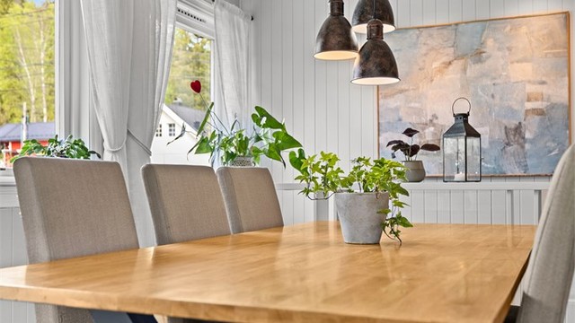 Detaljer fra spisestuen