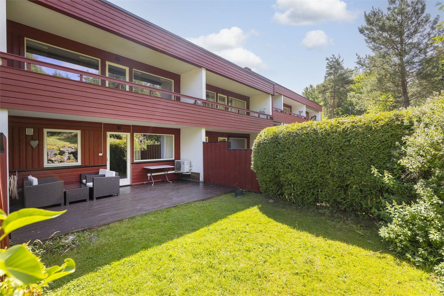 Veletablert borettslag med nye fasader i 2018