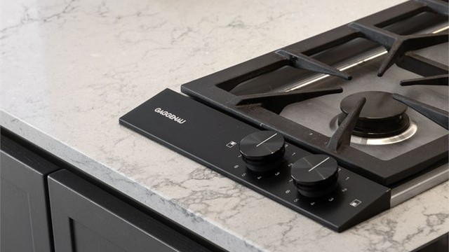 Platetopp og gassbluss fra Gaggenau.