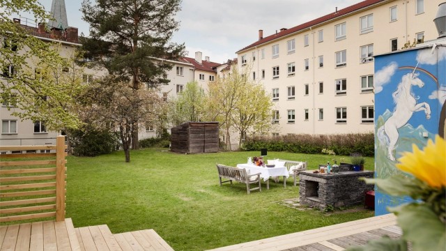 Flotte, grønne omgivelser til beboernes glede!