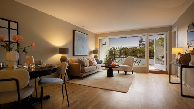 Velkommen til Møllefaret 14B, en lys og romslig andelsleilighet på Ullern / Lysejordet.