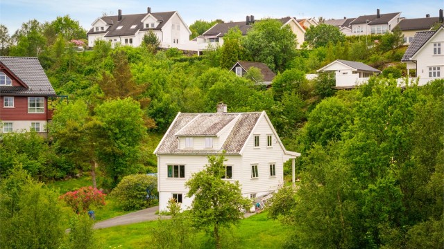 Huset har vært i familien siden 1952.