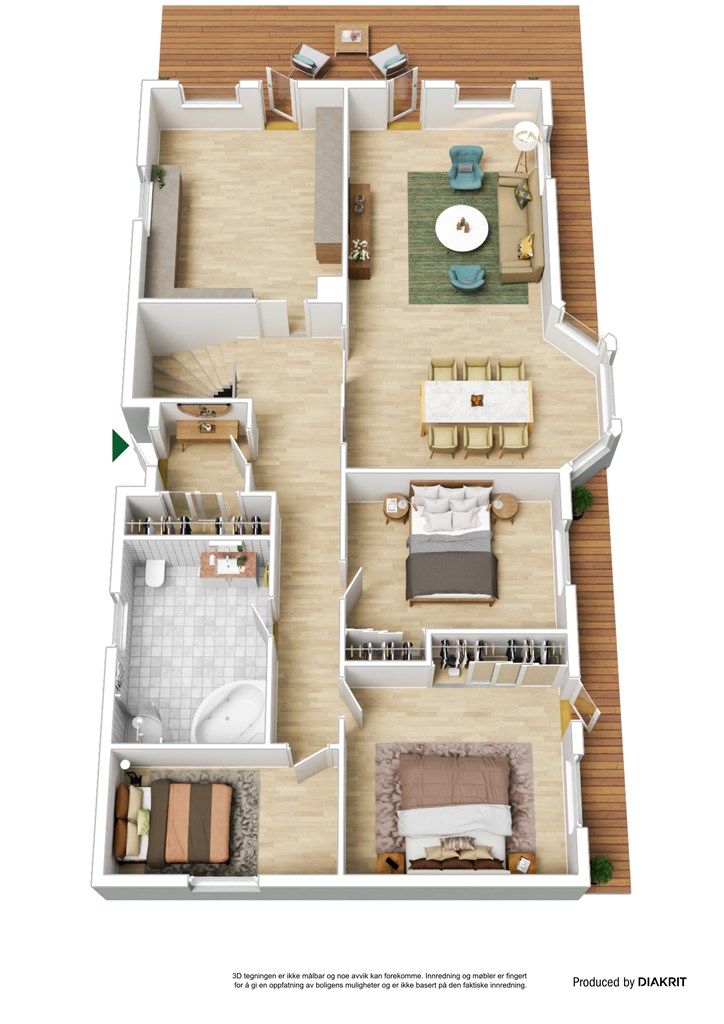 Plantegning - 1. etasje