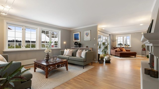 Peis i stuen gir både atmosfære og varme