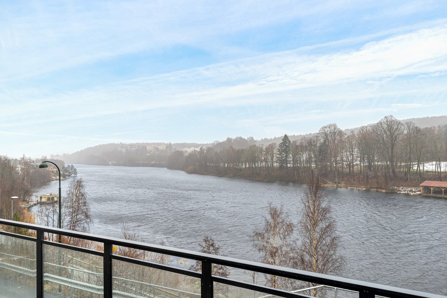 Her får du følelsen av å være i ett med elven. 