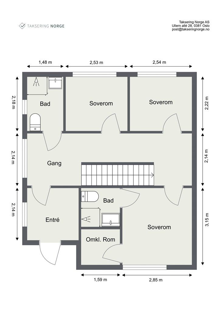 Plantegning 1. etasje