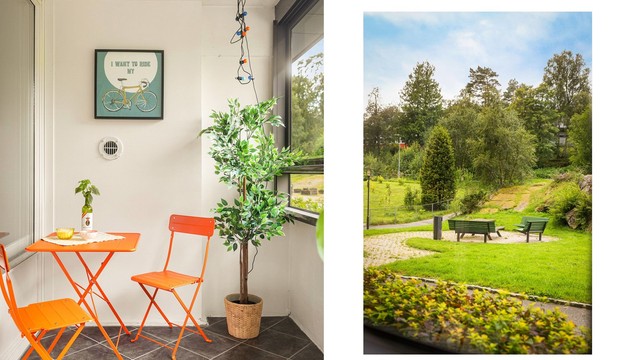 - Her får du det som skal til for å trives. Godt opparbeidet uteområder skaper et trivelig nabolag -