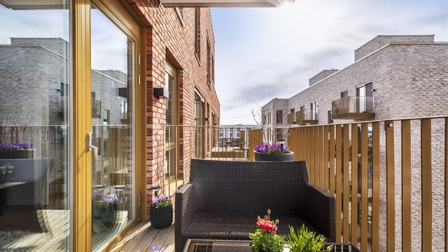 Nydelig balkong på 6 kvm