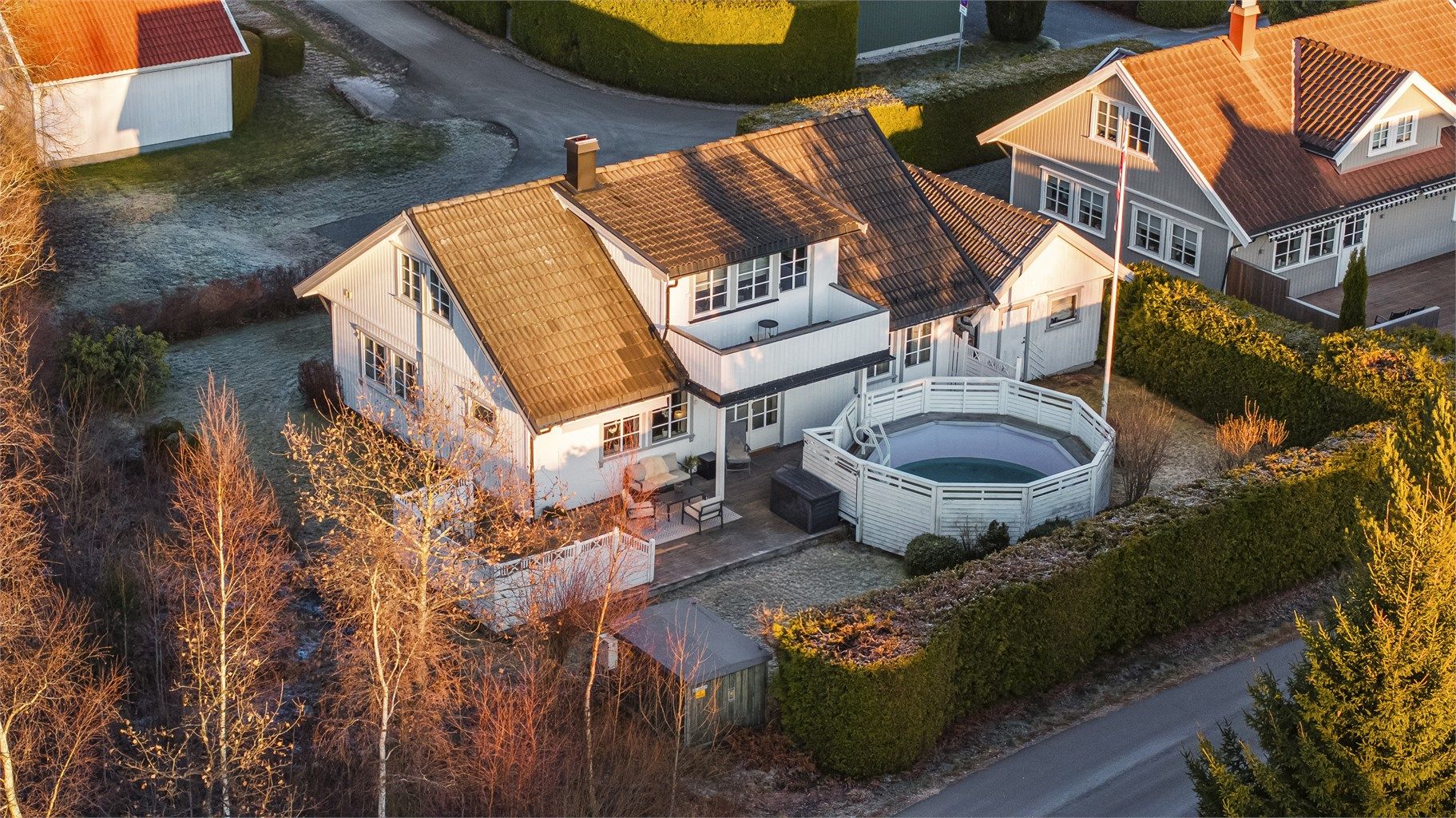 Eiet tomt på 529 kvm. innerst i blindvei på populære Krokenskogen!