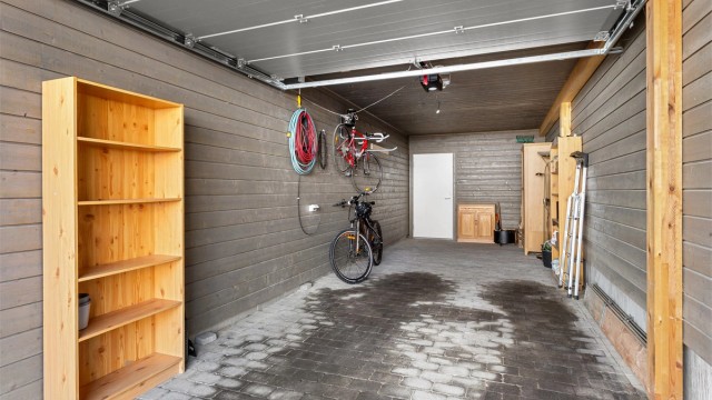 Parkering i garasje på 28 kvm