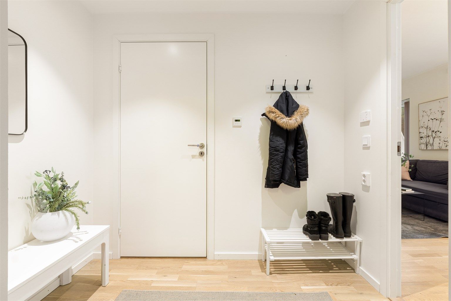 Lys og trivelig leilighet. 