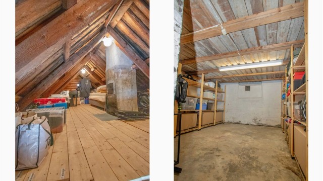 Loft og kjeller - Selgers bilde.