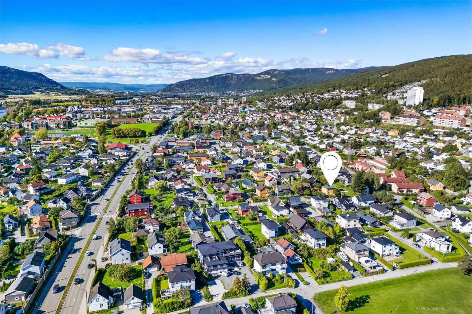 Attraktivt og barnevennlig område