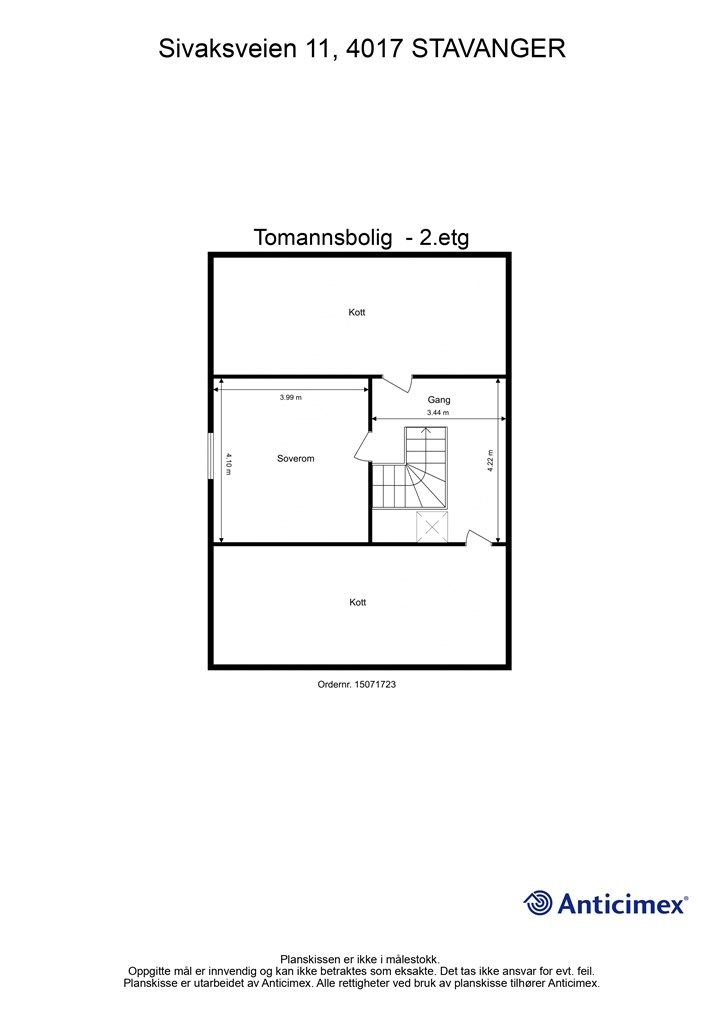 Plantegning 2.etasje