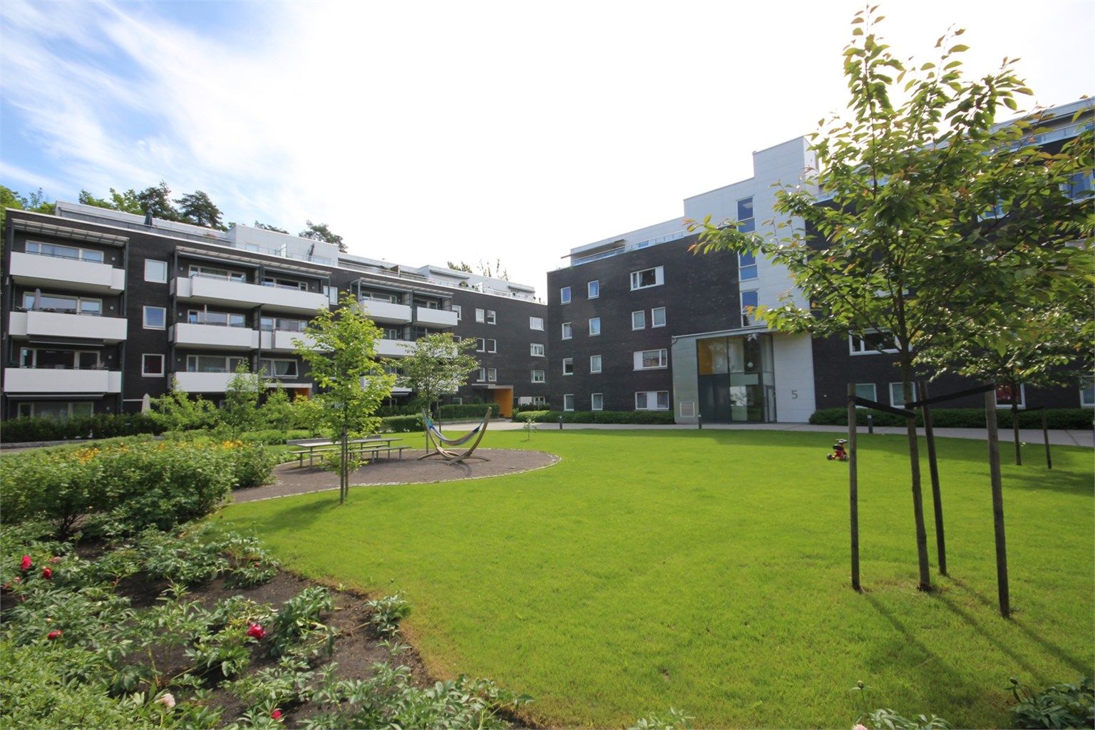 Flotte fellesarealer i sameiet Arneberg hage.