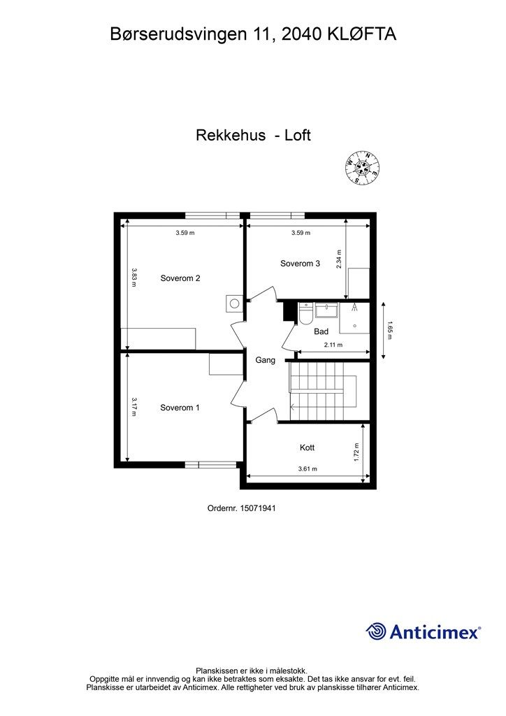 Plantegning 2. etasje