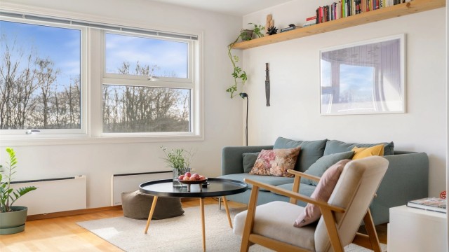 Innbydende & hyggelig duplex familieleilighet i barnevennlige & rolige omgivelser på Emma Hjorth