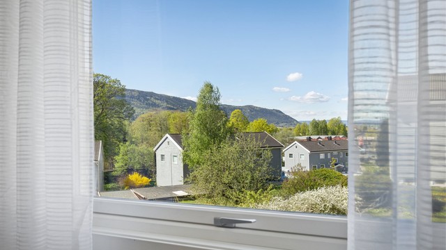 Utsikt fra soverom 1.