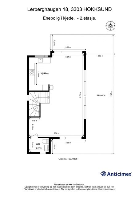Plantegning 2. etasje