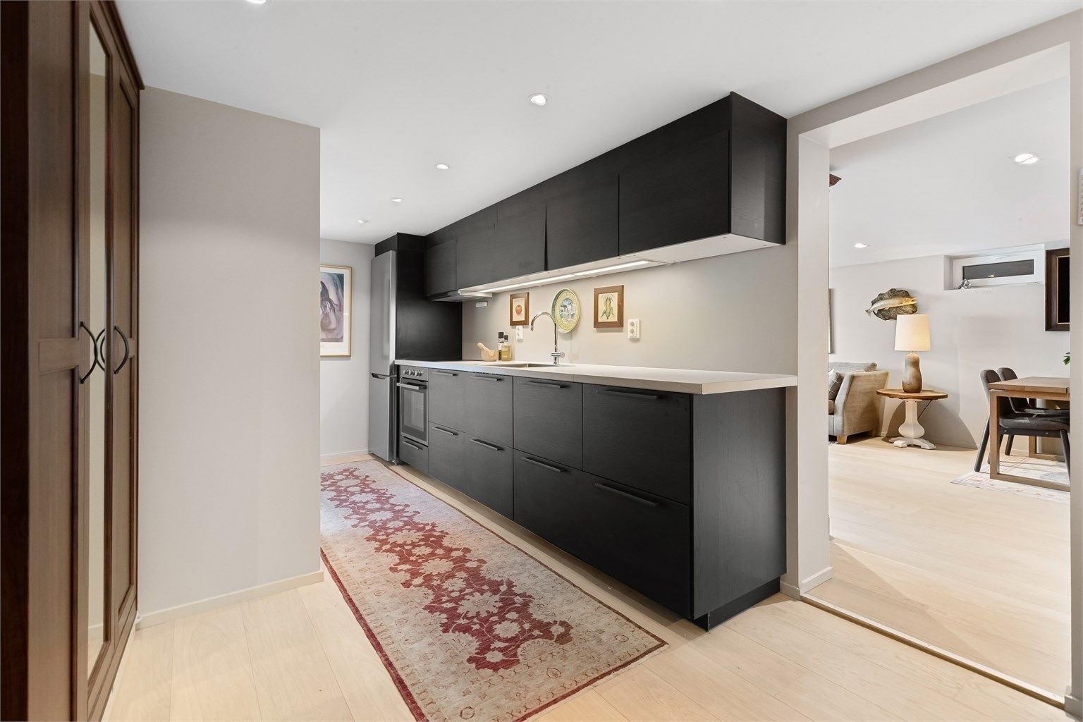 Stilrent kjøkken i hybelen