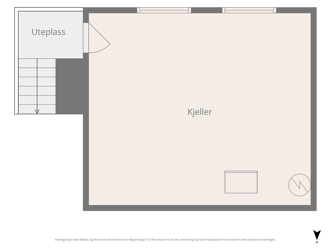 Plantegning kjeller