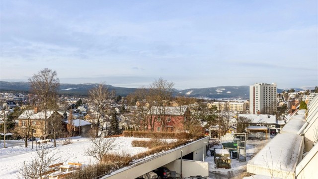 Utsikt mot Maridalsvannet og Maridalen